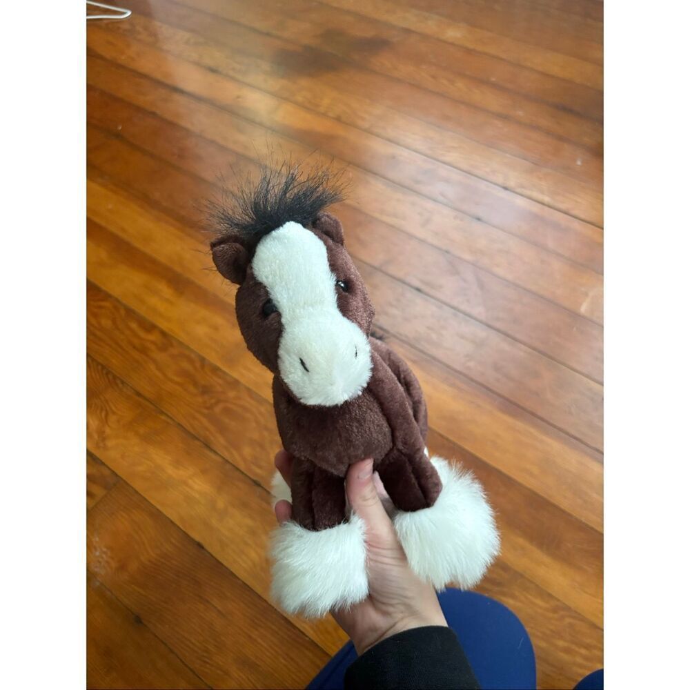 Webkinz Clydesdale Horse Plush - Picture 3 of 6